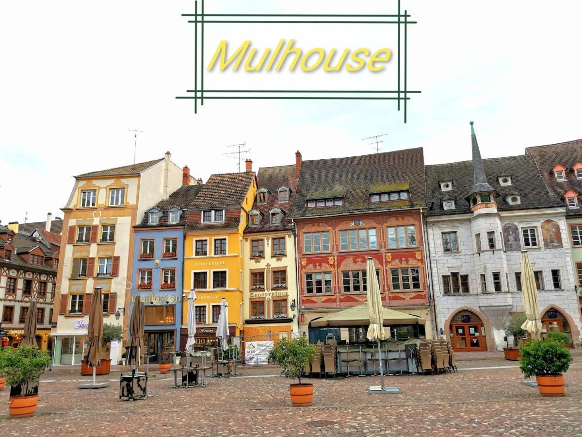 Appart Industriel A 5 Min A Pieds De La Gare Apartman Mulhouse Kültér fotó